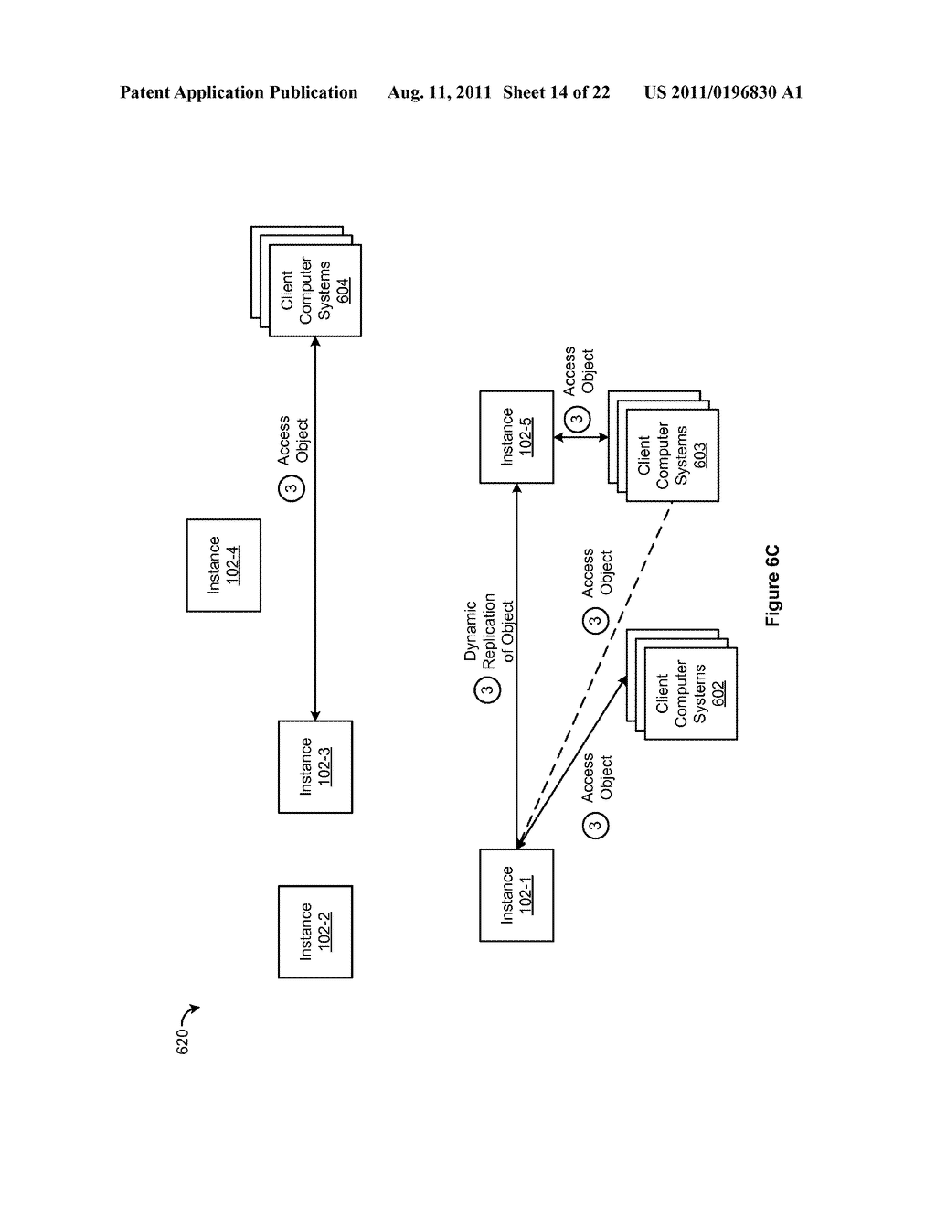 System and Method for Managing Replicas of Objects In A Distributed     Storage System - diagram, schematic, and image 15