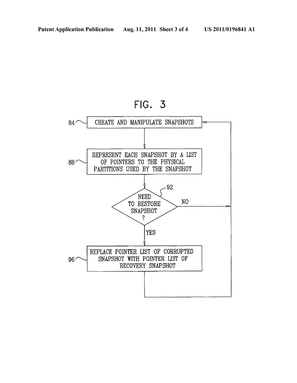 DATA STORAGE WITH SNAPSHOT-TO-SNAPSHOT RECOVERY - diagram, schematic, and image 04