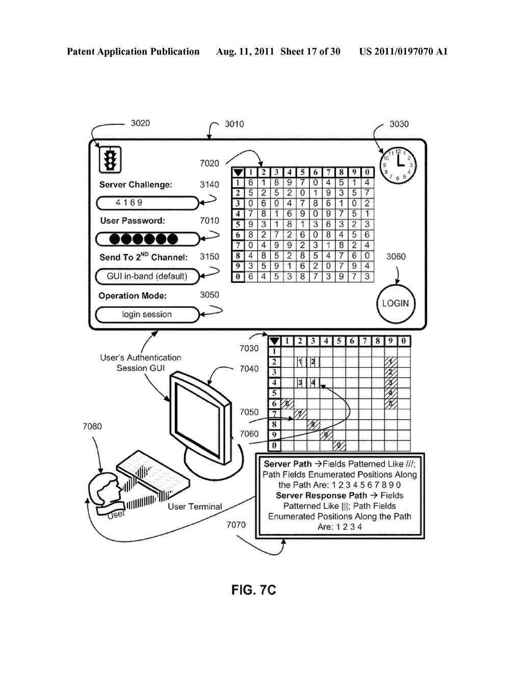 SYSTEM AND METHOD FOR IN- AND OUT-OF-BAND MULTI-FACTOR SERVER-TO-USER     AUTHENTICATION - diagram, schematic, and image 18