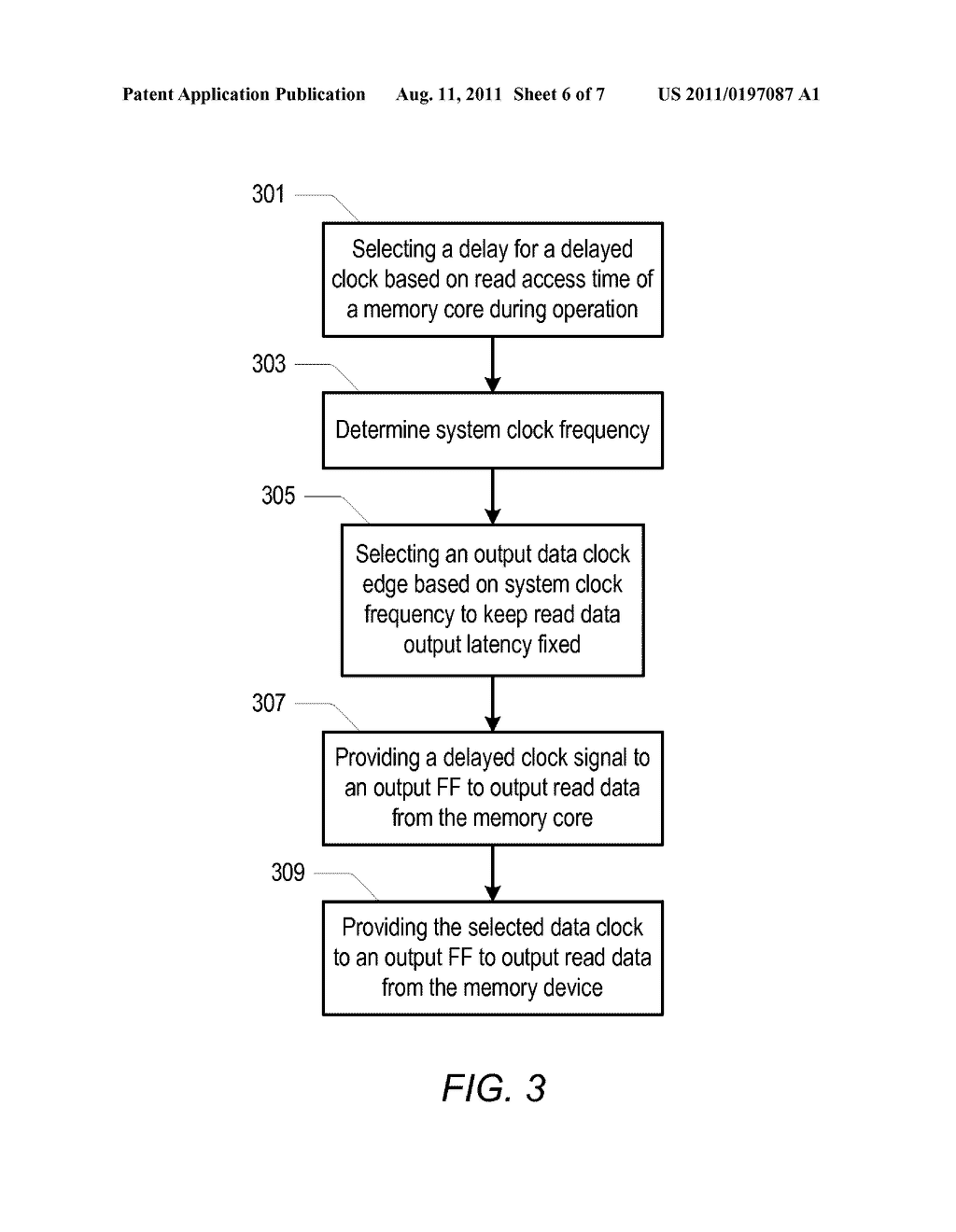 MEMORY DEVICE INCLUDING A MEMORY BLOCK HAVING A FIXED LATENCY DATA OUTPUT - diagram, schematic, and image 07