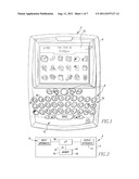 HANDHELD ELECTRONIC DEVICE AND METHOD EMPLOYING LOGICAL PROXIMITY OF     CHARACTERS IN SPELL CHECKING diagram and image