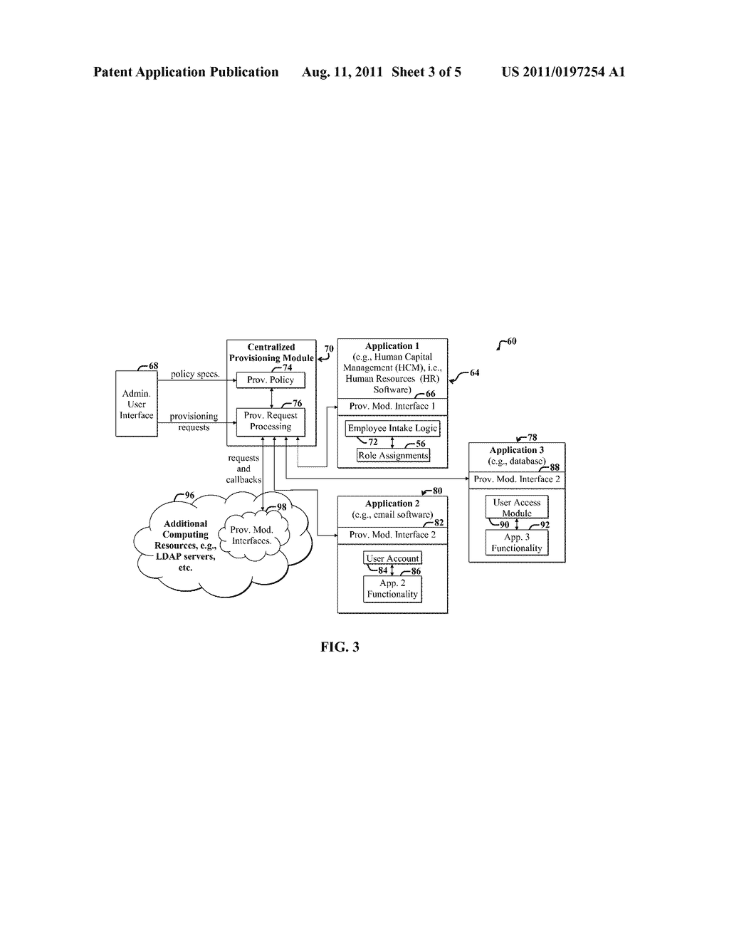 POLICY BASED PROVISIONING IN A COMPUTING ENVIRONMENT - diagram, schematic, and image 04