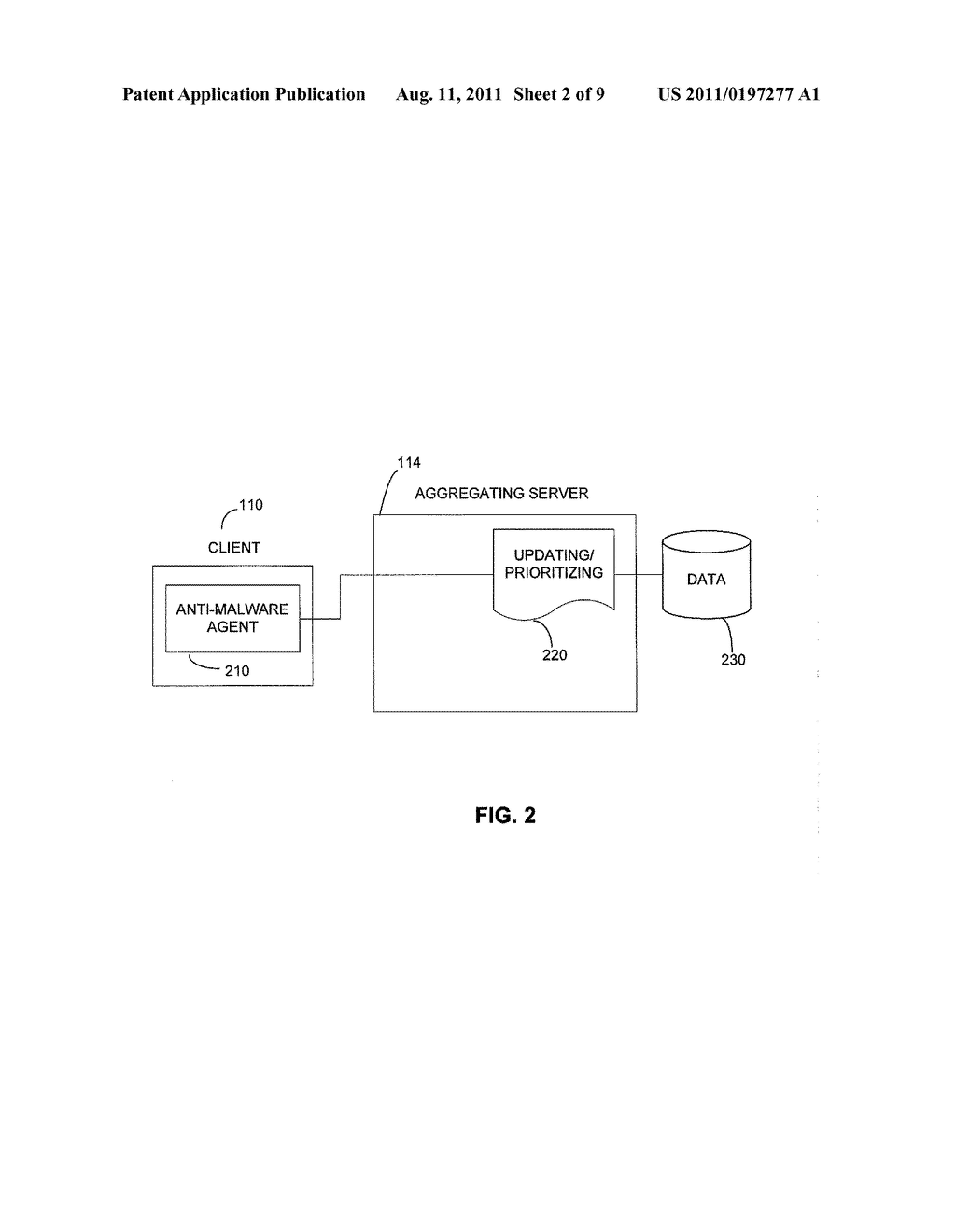 SYSTEM AND METHOD FOR PRIORITIZING COMPUTERS BASED ON ANTI-MALWARE EVENTS - diagram, schematic, and image 03