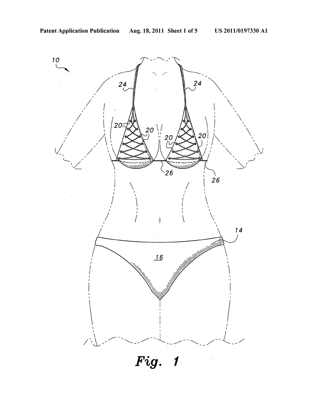 Adjustable swimsuit - diagram, schematic, and image 02