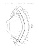 Ski Jacket with a Waist Adjuster Storage Structure diagram and image