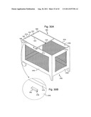 Fabric Fastened Changing Table diagram and image