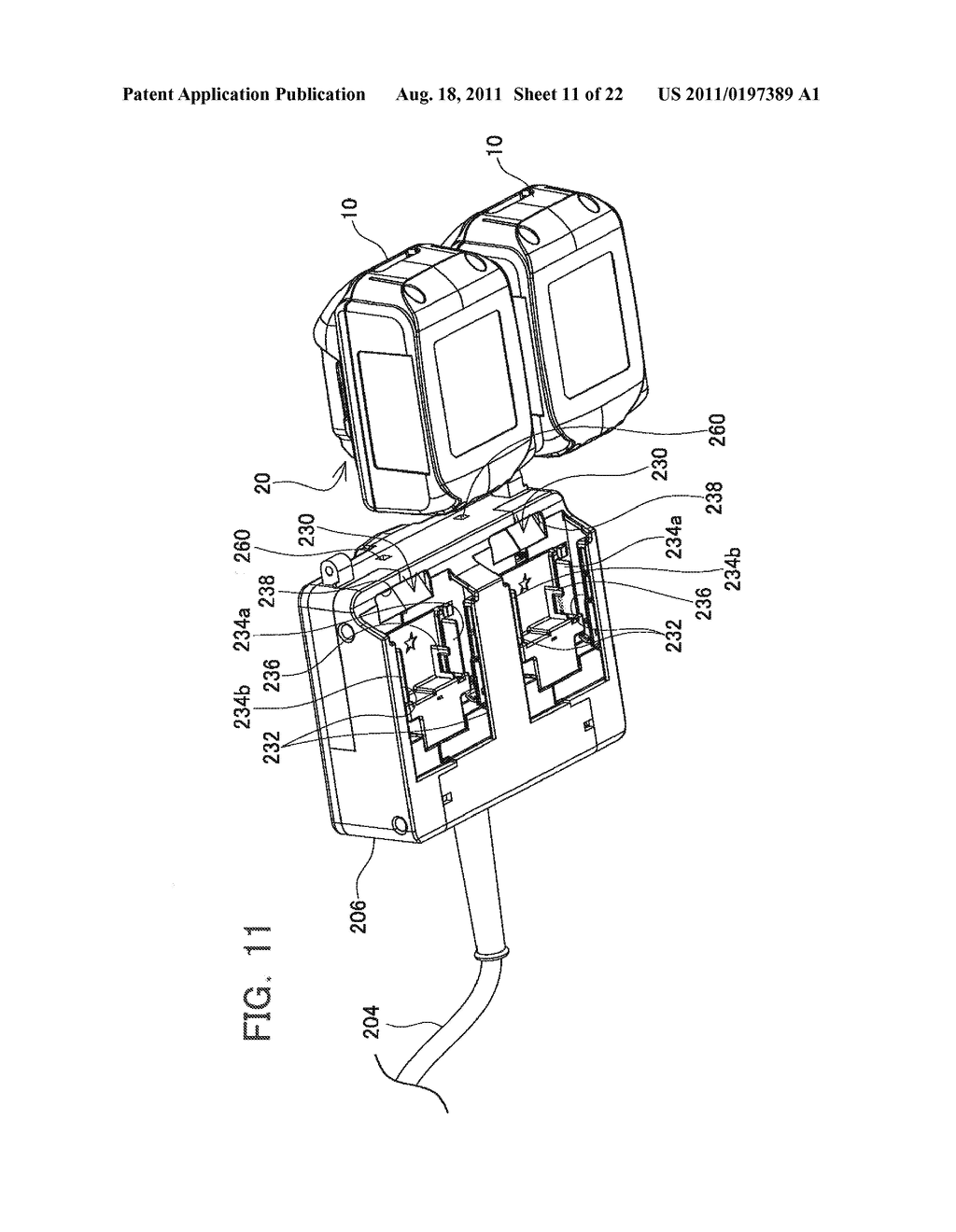 ELECTRIC TOOL POWERED BY A PLURALITY OF BATTERY PACKS AND ADAPTER THEREFOR - diagram, schematic, and image 12