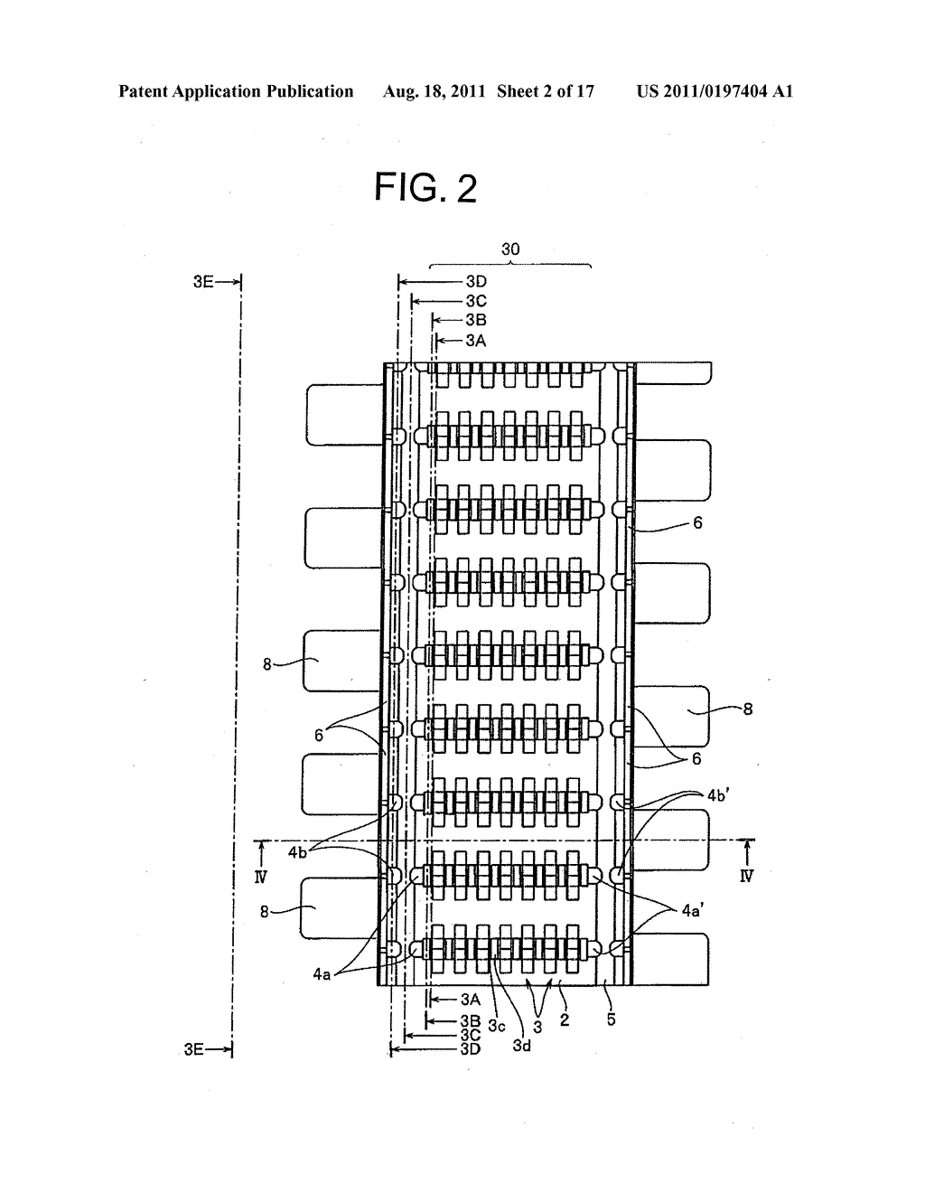 Molded Male Surface Fastener - diagram, schematic, and image 03