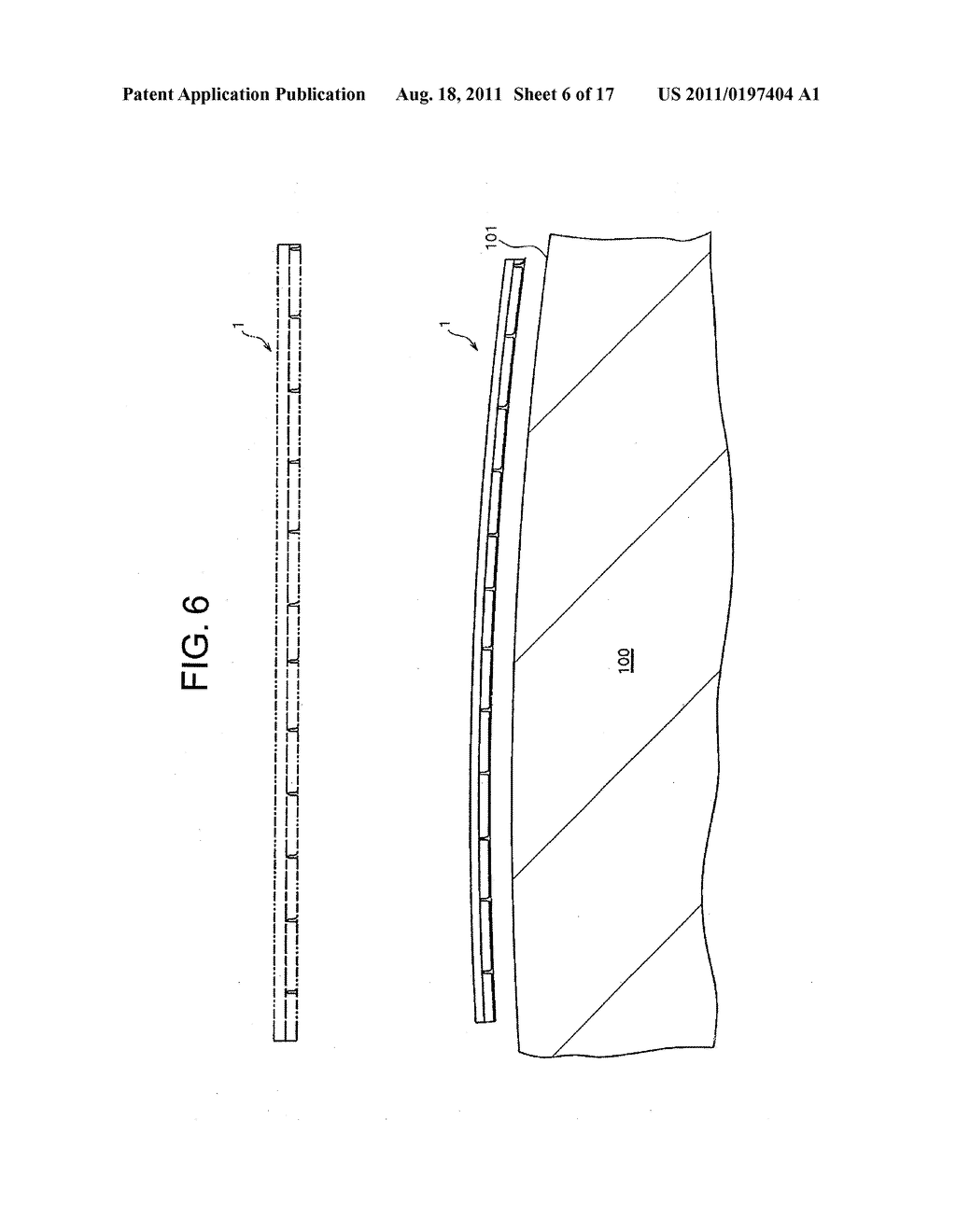 Molded Male Surface Fastener - diagram, schematic, and image 07