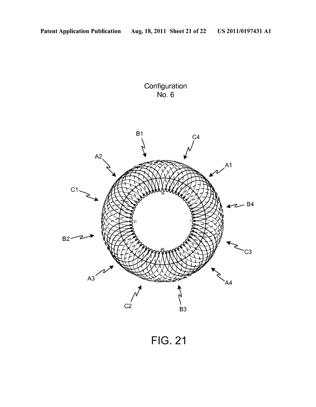 Manufacturing Methods for a Triple Layer Winding Pattern - diagram, schematic, and image 22