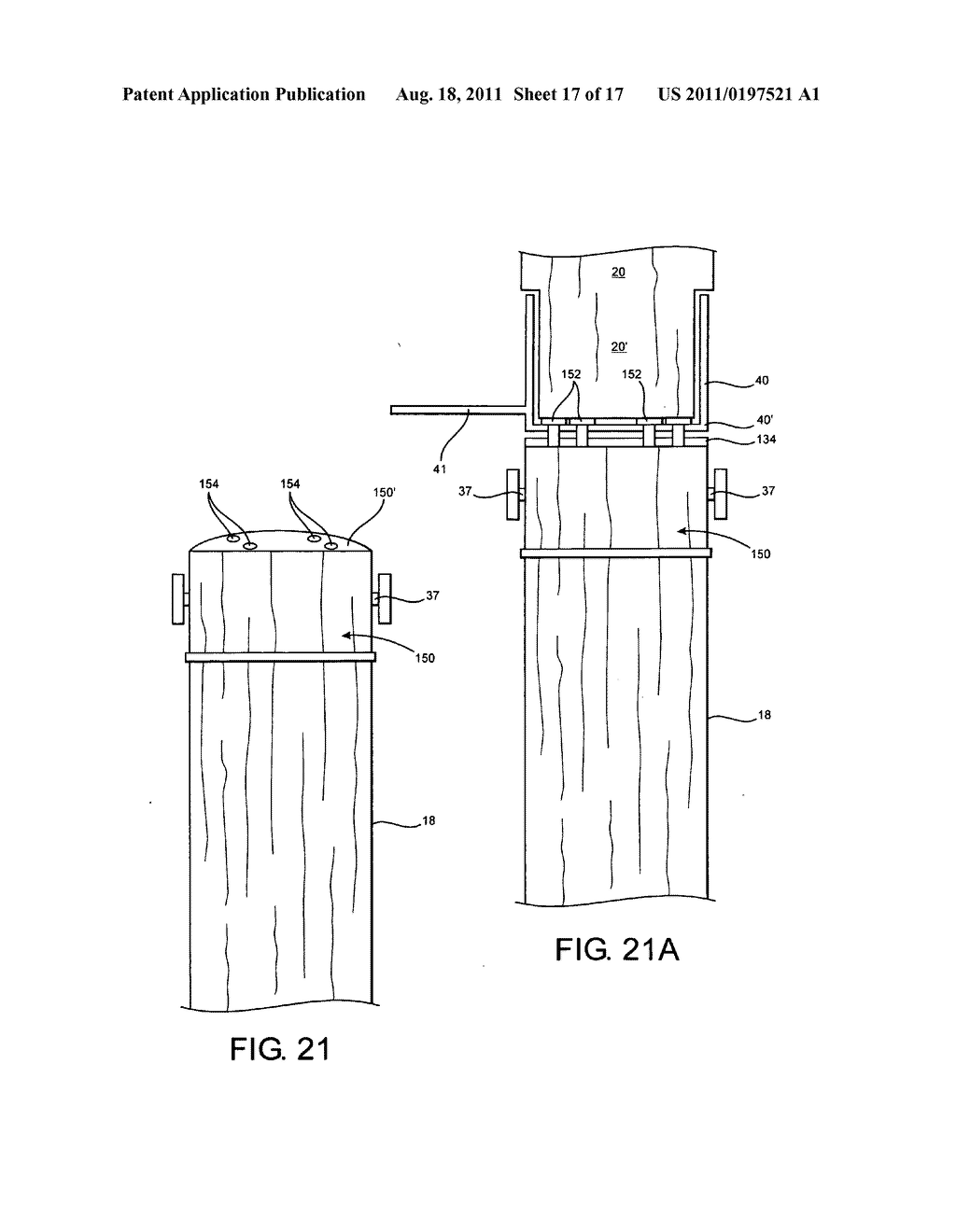 SYSTEM OF MODULAR CONSTRUCTION AND ASSEMBLED STRUCTURE - diagram, schematic, and image 18