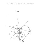 APPARATUS FOR CLEANING AN IMMERSED SURFACE PROVIDED WITH AN ACCELEROMETER     DEVICE WHICH DETECTS GRAVITATIONAL ACCELERATION diagram and image