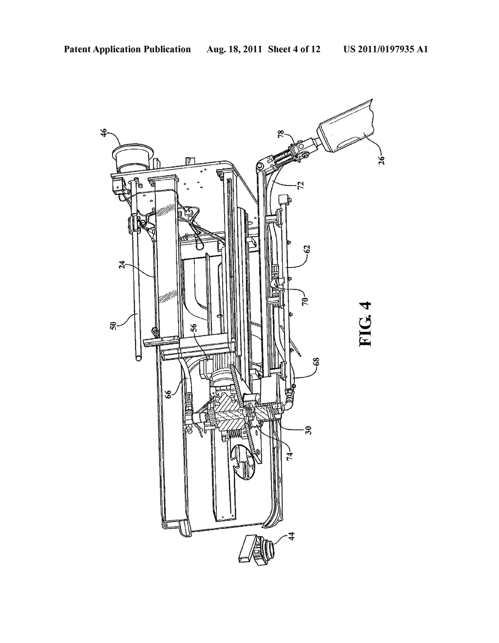 METHOD AND APPARATUS FOR ASSISTING THE DRIVER OF A VEHICLE TO CENTER THE     VEHICLE IN A WASH BAY - diagram, schematic, and image 05