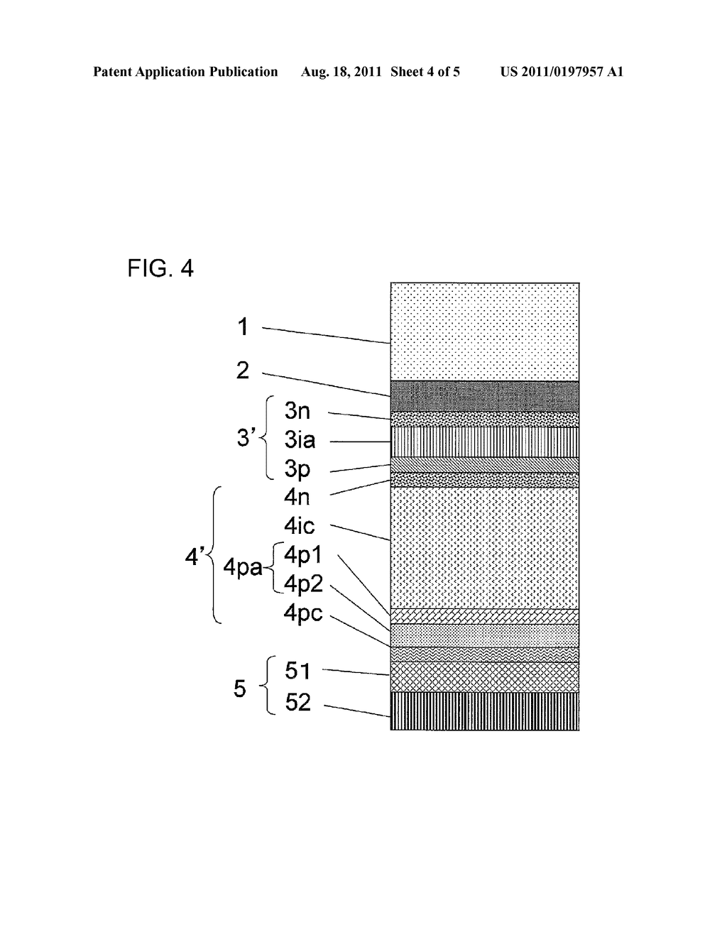 SILICON-BASED THIN FILM SOLAR CELL AND METHOD FOR MANUFACTURING SAME - diagram, schematic, and image 05