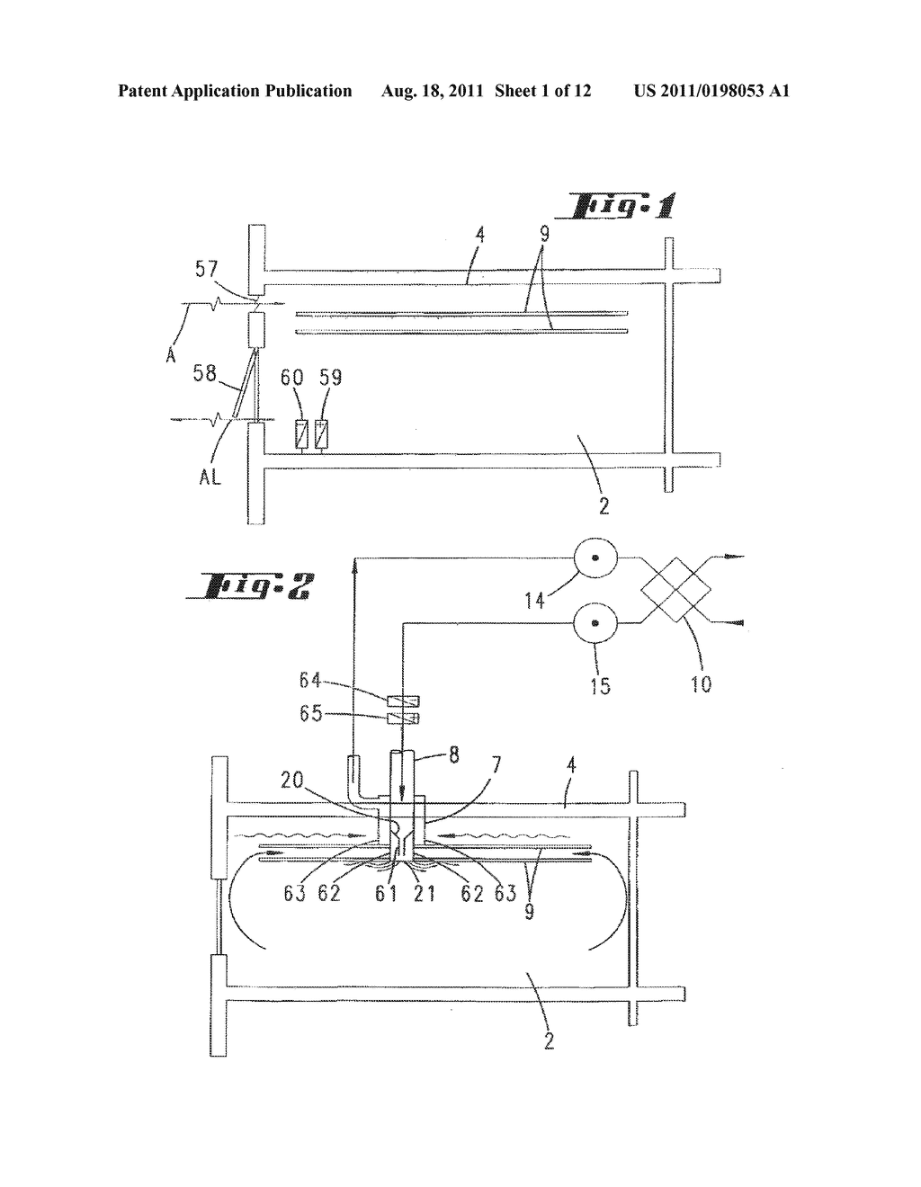 METHOD FOR HEATING AND COOLING A ROOM AND A BUILDING WITH A PLURALITY OF     ROOMS - diagram, schematic, and image 02