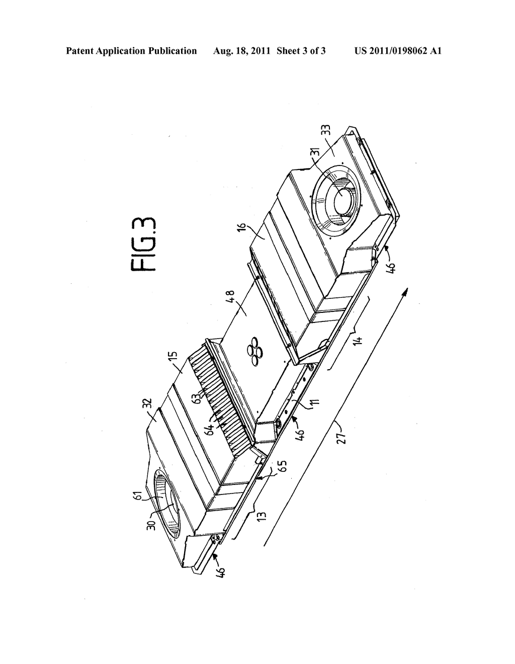 COOLER ARRANGEMENT FOR AN ELECTRICAL OR EQUIPMENT CABINET HAVING     AIR-TO-AIR HEAT EXCHANGER CASSETTES - diagram, schematic, and image 04