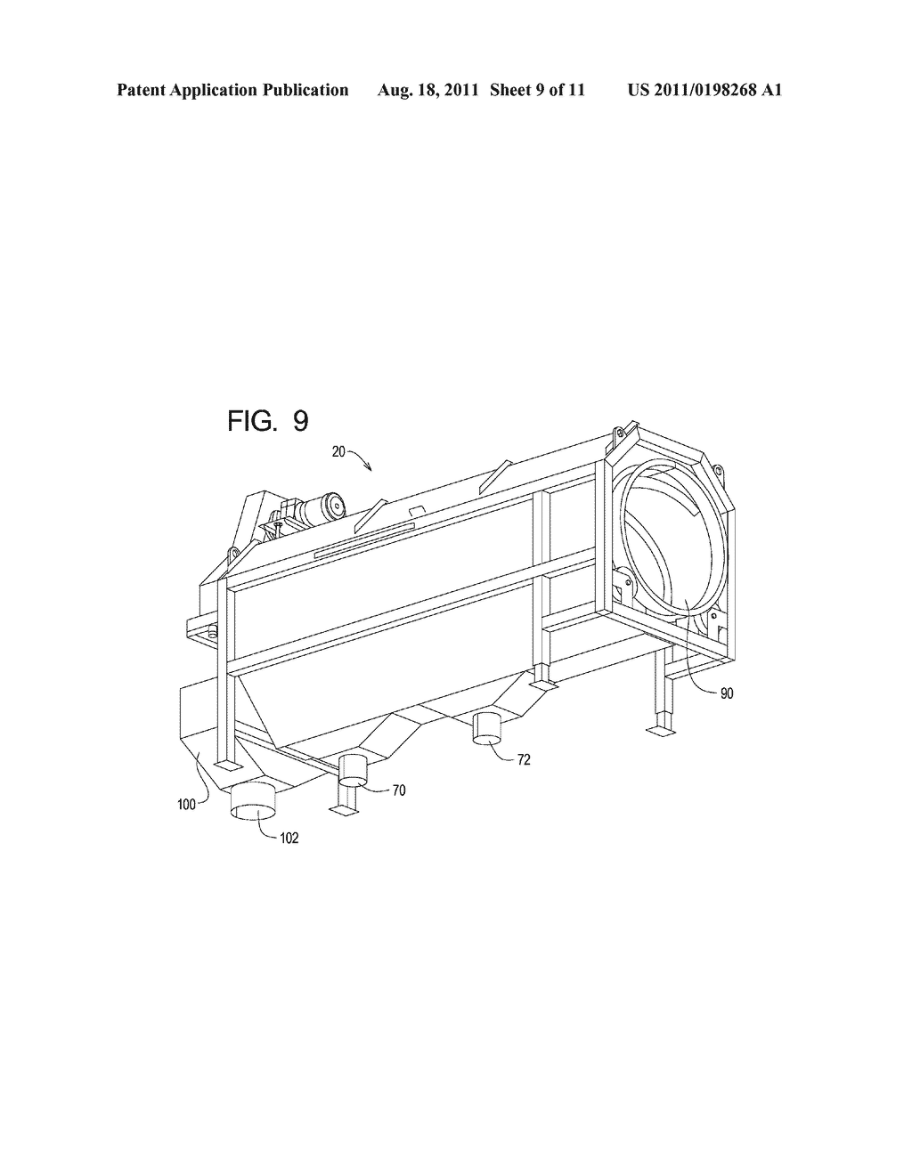 HYBRID ROTARY SCREEN SEPARATOR - diagram, schematic, and image 10