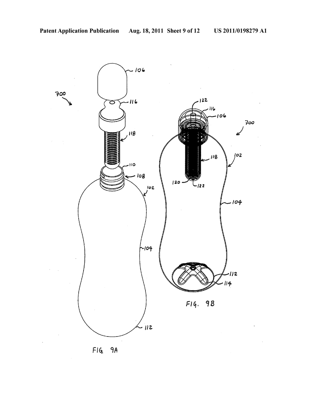 Beverage bottle filter system - diagram, schematic, and image 10