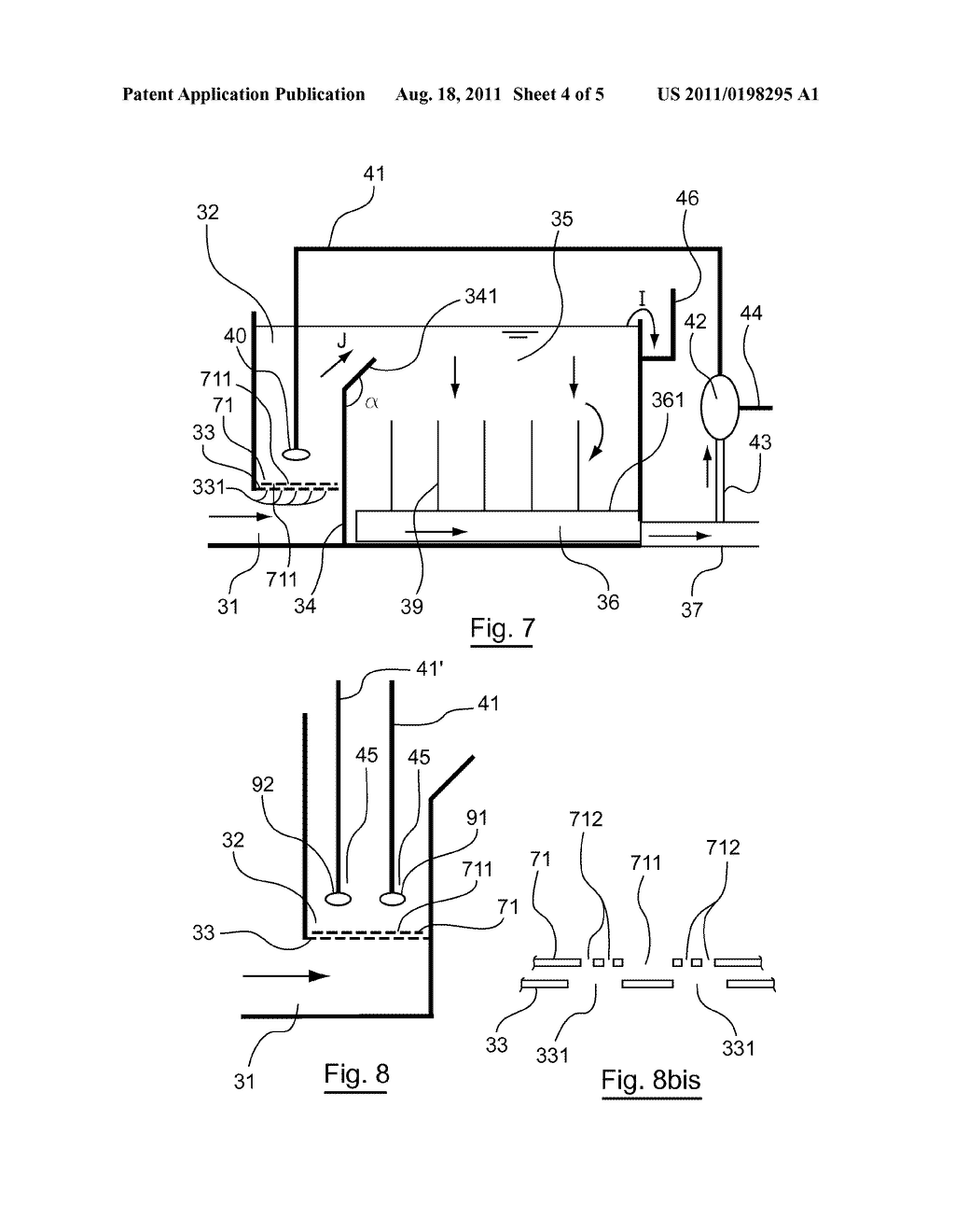 Installation for Water Treatment by Flotation and Corresponding Water     Treatment Method - diagram, schematic, and image 05