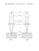 METHOD FOR BORING BOTTLE-LIKE HOLES HAVING A DEFINED GEOMETRY BY MEANS OF     PULSED LASER RADIATION diagram and image