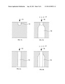 METHOD FOR BORING BOTTLE-LIKE HOLES HAVING A DEFINED GEOMETRY BY MEANS OF     PULSED LASER RADIATION diagram and image