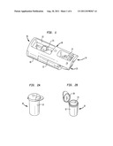 SENSOR DISPENSER DEVICE AND METHOD OF USE diagram and image