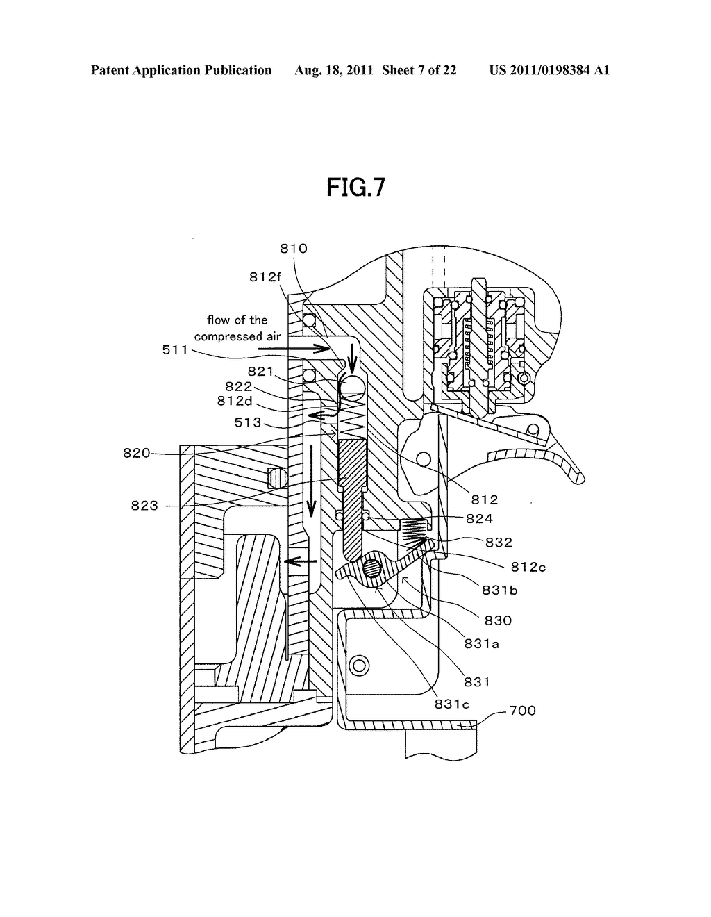 PNEUMATIC DRIVING MACHINE - diagram, schematic, and image 08