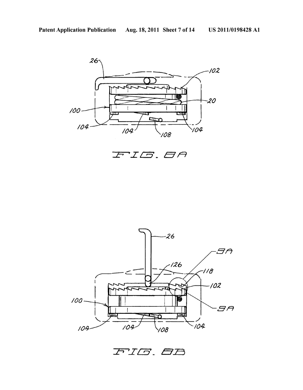 Self-Tightening Snow Chain and Methods of Use - diagram, schematic, and image 08