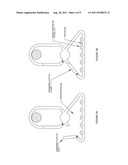 Hangaround for organizing portable articles diagram and image