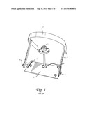 SHADOW BAND ASSEMBLY FOR USE WITH A PYRANOMETER AND A SHADOW BAND     PYRANOMETER  INCORPORATING SAME diagram and image