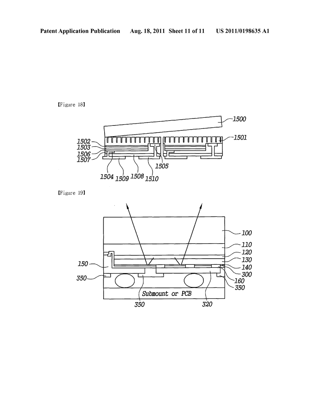 Light Emitting Diode With Metal Piles and Multi-Passivation Layers and Its     Manufacturing Method - diagram, schematic, and image 12