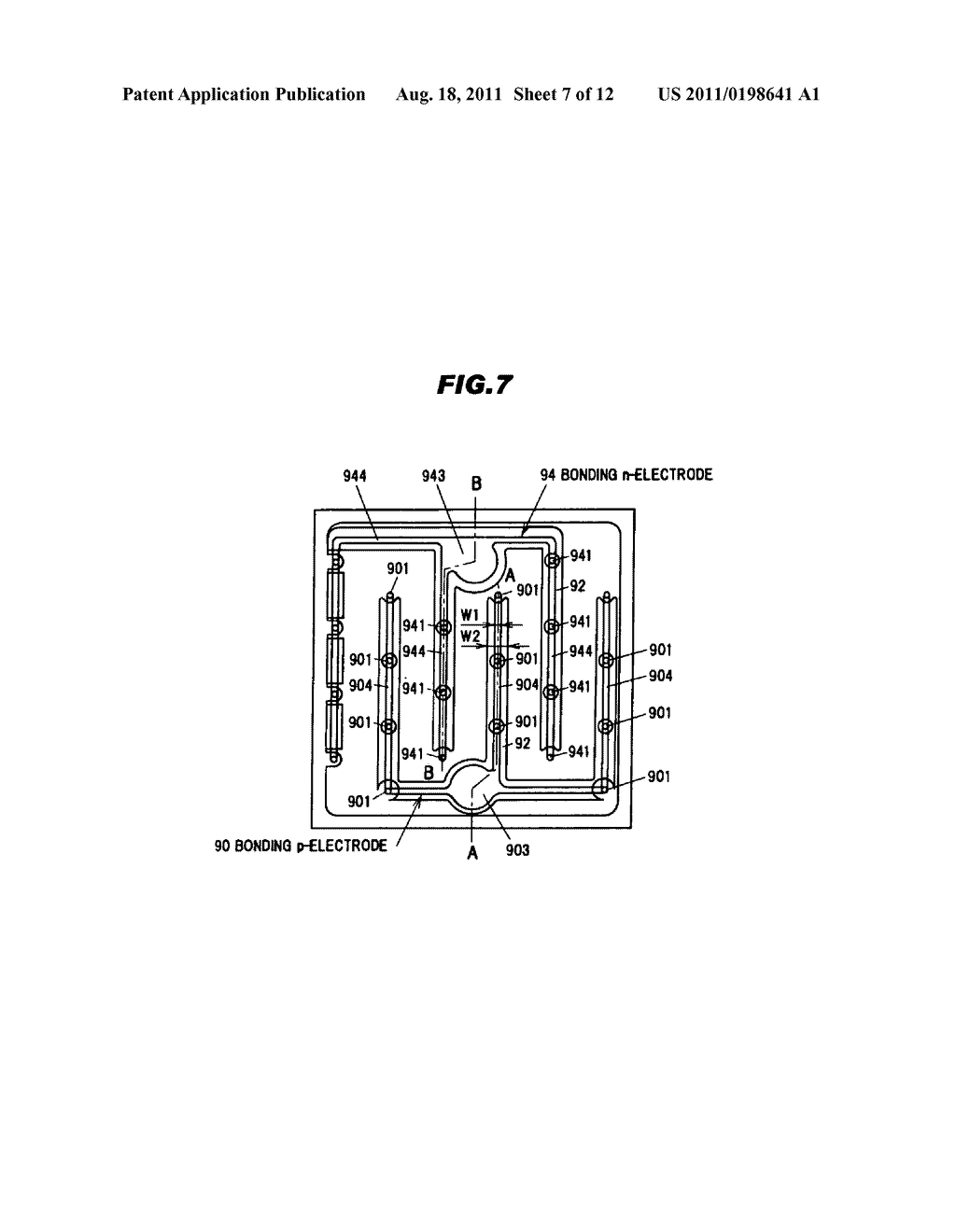 Semiconductor light-emitting element - diagram, schematic, and image 08