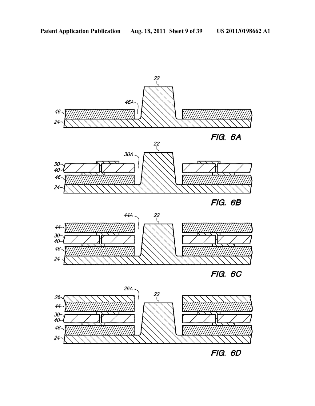 SEMICONDUCTOR CHIP ASSEMBLY WITH POST/BASE HEAT SPREADER AND MULTILEVEL     CONDUCTIVE TRACE - diagram, schematic, and image 10