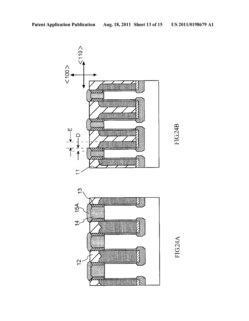 SEMICONDUCTOR DEVICE WITH VERTICAL TRANSISTOR - diagram, schematic, and image 14