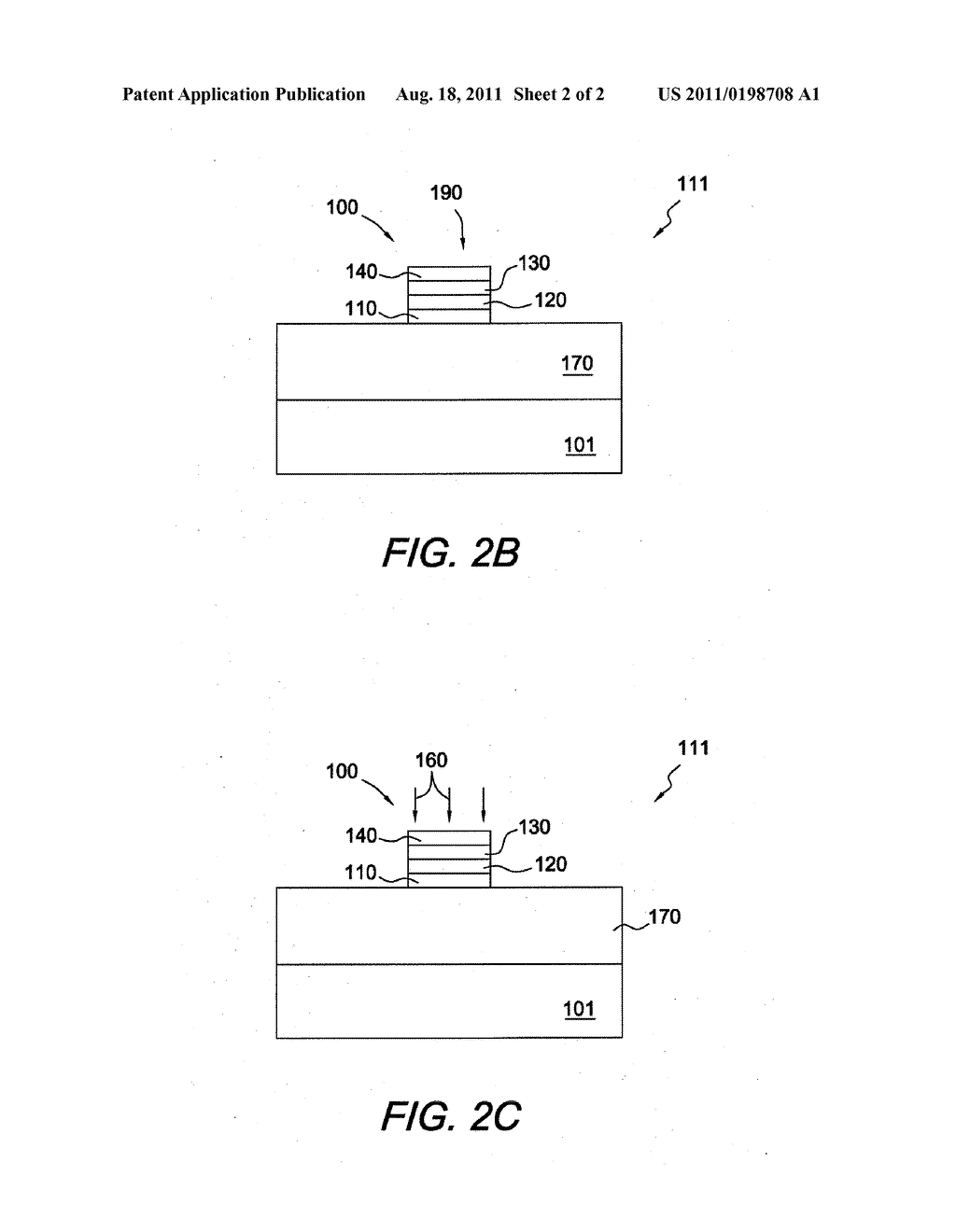 TRANSISTORS HAVING ARGON GATE IMPLANTS AND METHODS OF FORMING THE SAME - diagram, schematic, and image 03