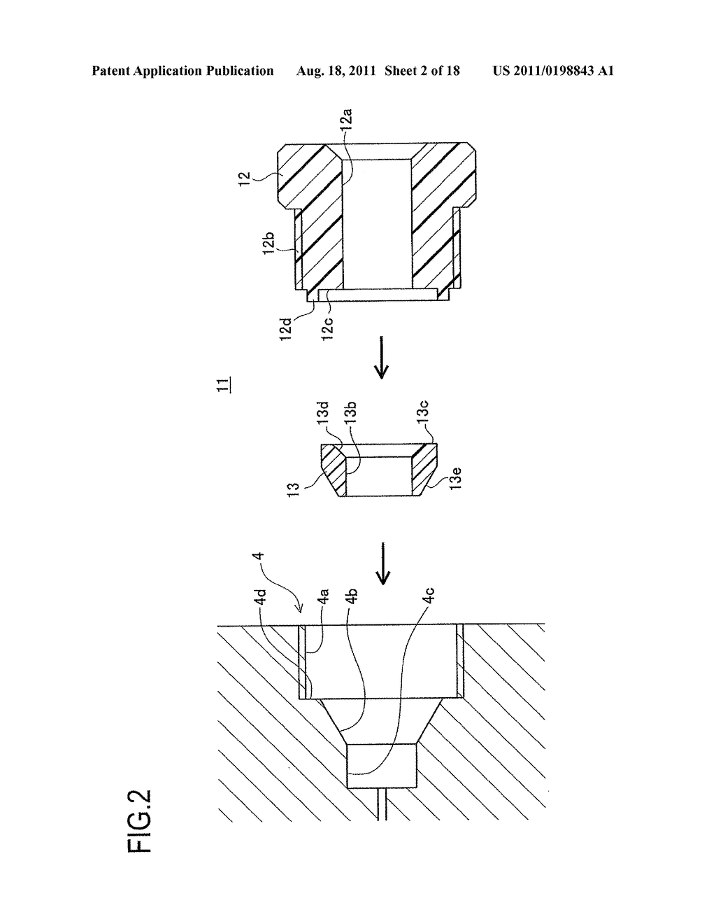 PORT STRUCTURE AND FLUID DEVICE INCLUDING THE PORT STRUCTURE - diagram, schematic, and image 03
