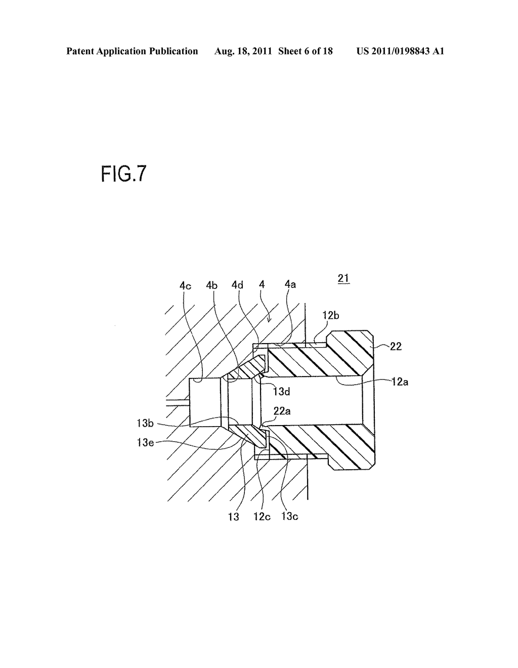 PORT STRUCTURE AND FLUID DEVICE INCLUDING THE PORT STRUCTURE - diagram, schematic, and image 07