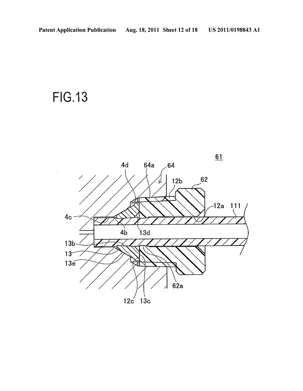 PORT STRUCTURE AND FLUID DEVICE INCLUDING THE PORT STRUCTURE - diagram, schematic, and image 13