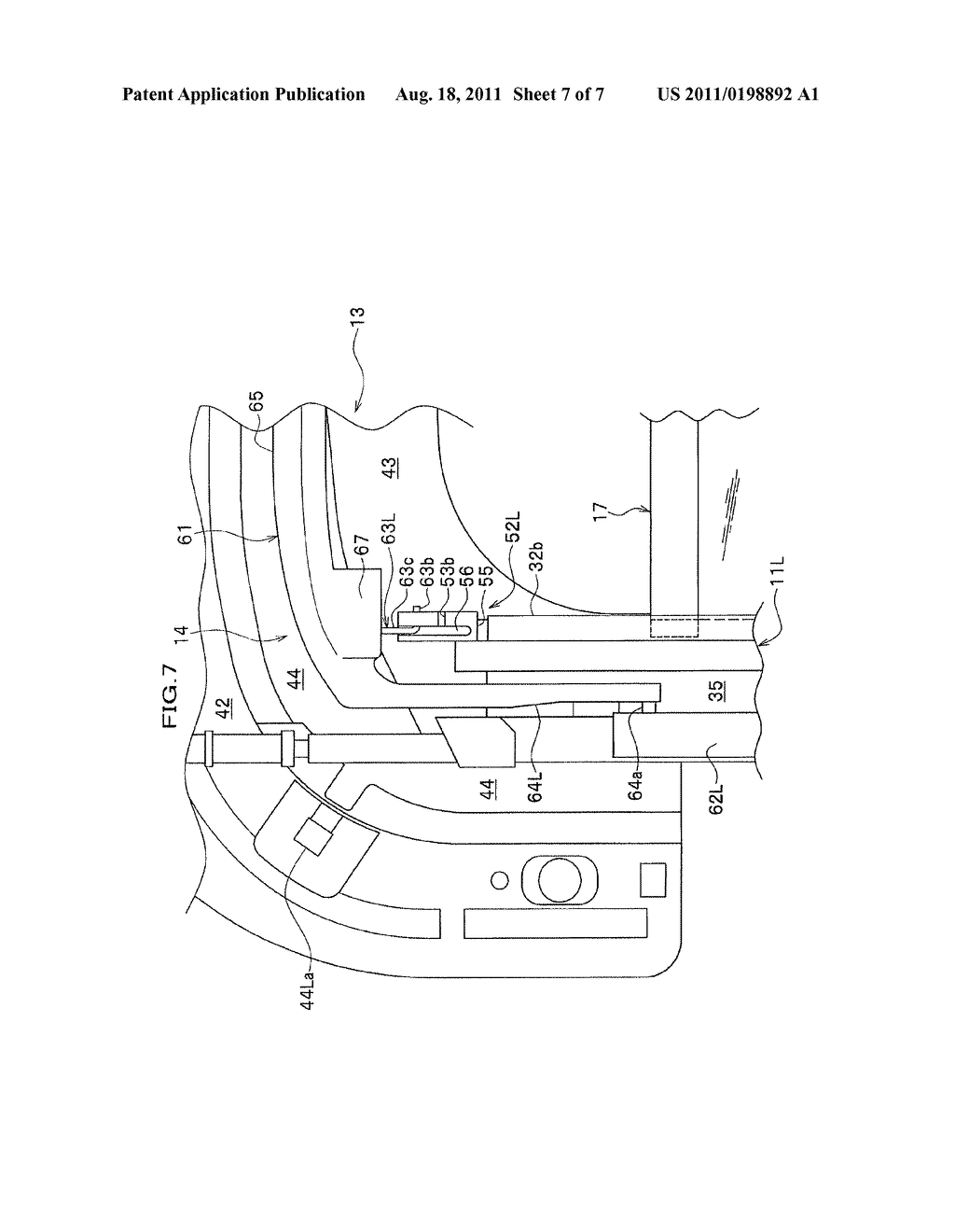 DEFLECTOR MECHANISM FOR SUNROOF APPARATUS - diagram, schematic, and image 08