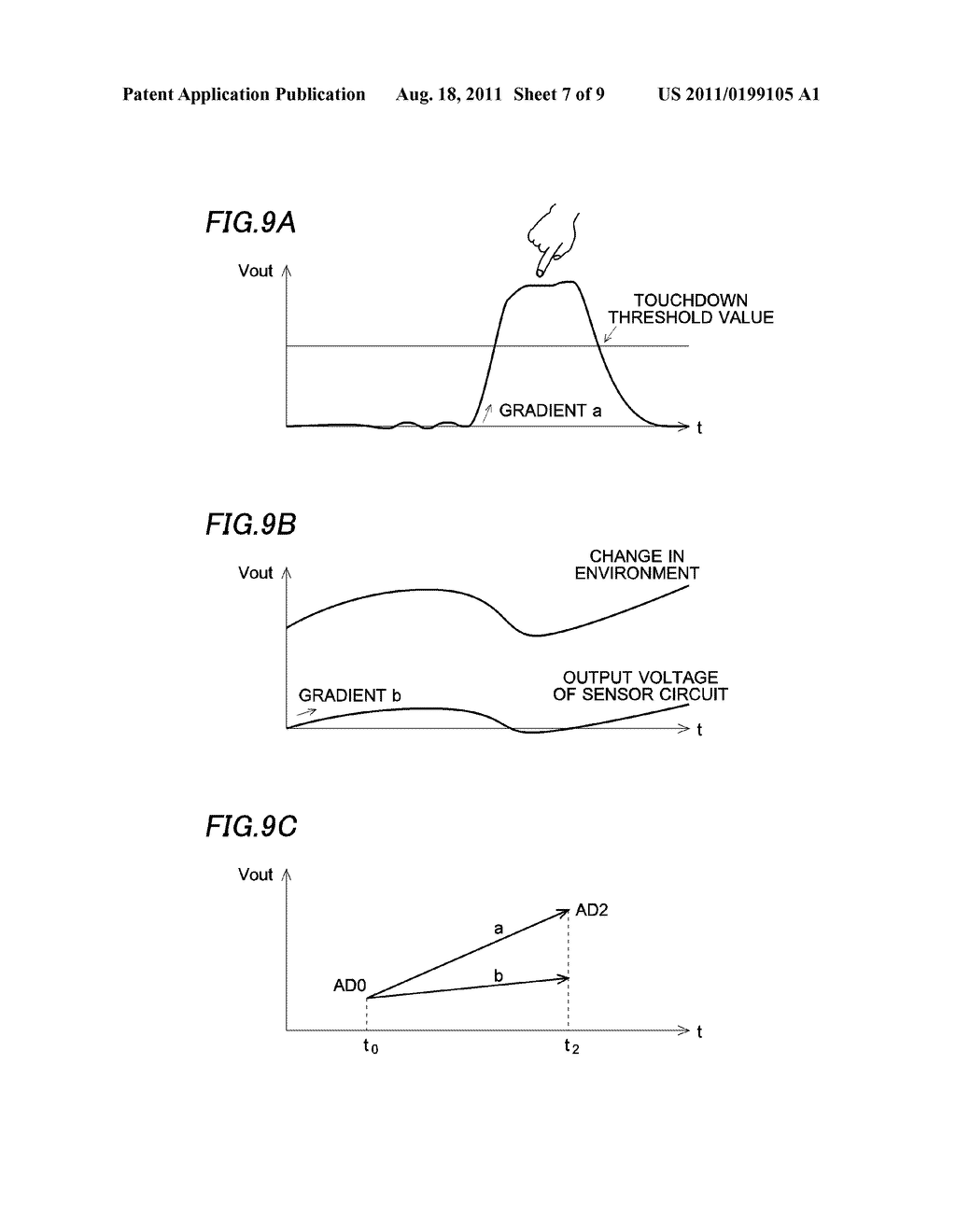 ELECTROSTATIC CAPACITY TYPE TOUCH SENSOR - diagram, schematic, and image 08