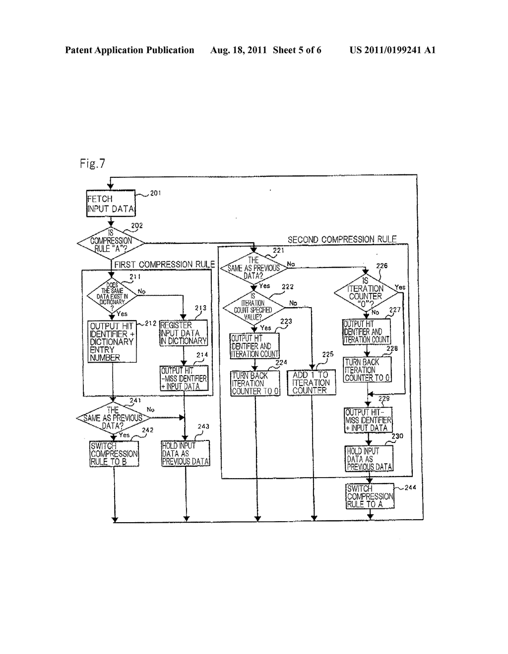 DATA COMPRESSION/DECOMPRESSION METHOD - diagram, schematic, and image 06