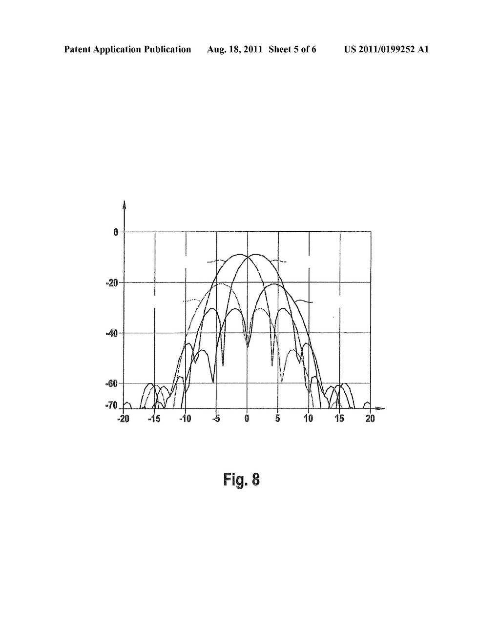 SENSOR DEVICE HAVING A VARIABLE AZIMUTHAL DETECTION RANGE FOR A MOTOR     VEHICLE - diagram, schematic, and image 06