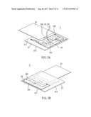 THREE-BAND ANTENNA DEVICE WITH RESONANCE GENERATION AND PORTABLE     ELECTRONIC DEVICE HAVING THE SAME diagram and image