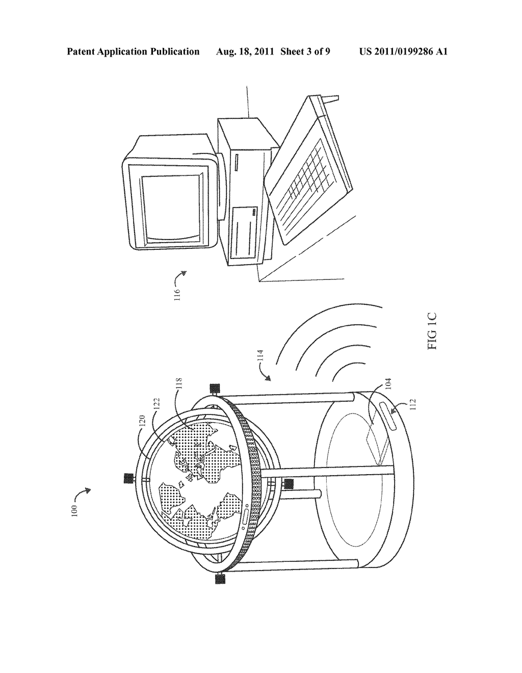 Spherical Electronic LCD Display - diagram, schematic, and image 04