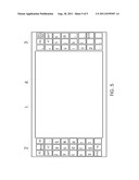 Keyboard and touchpad arrangement for electronic handheld devices diagram and image