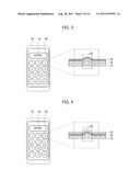 APPARATUS FOR PROVIDING SELF-MORPHABLE HAPTIC AND VISUAL INFORMATION AND     METHOD THEREOF diagram and image