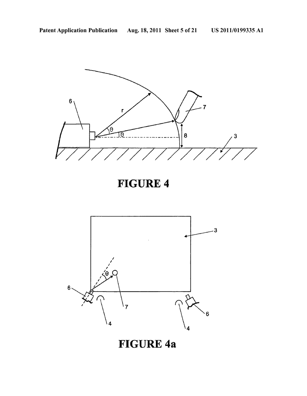 Determining a Position of an Object Using a Single Camera - diagram, schematic, and image 06