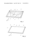 Object Locating System with Cameras Attached to Frame diagram and image