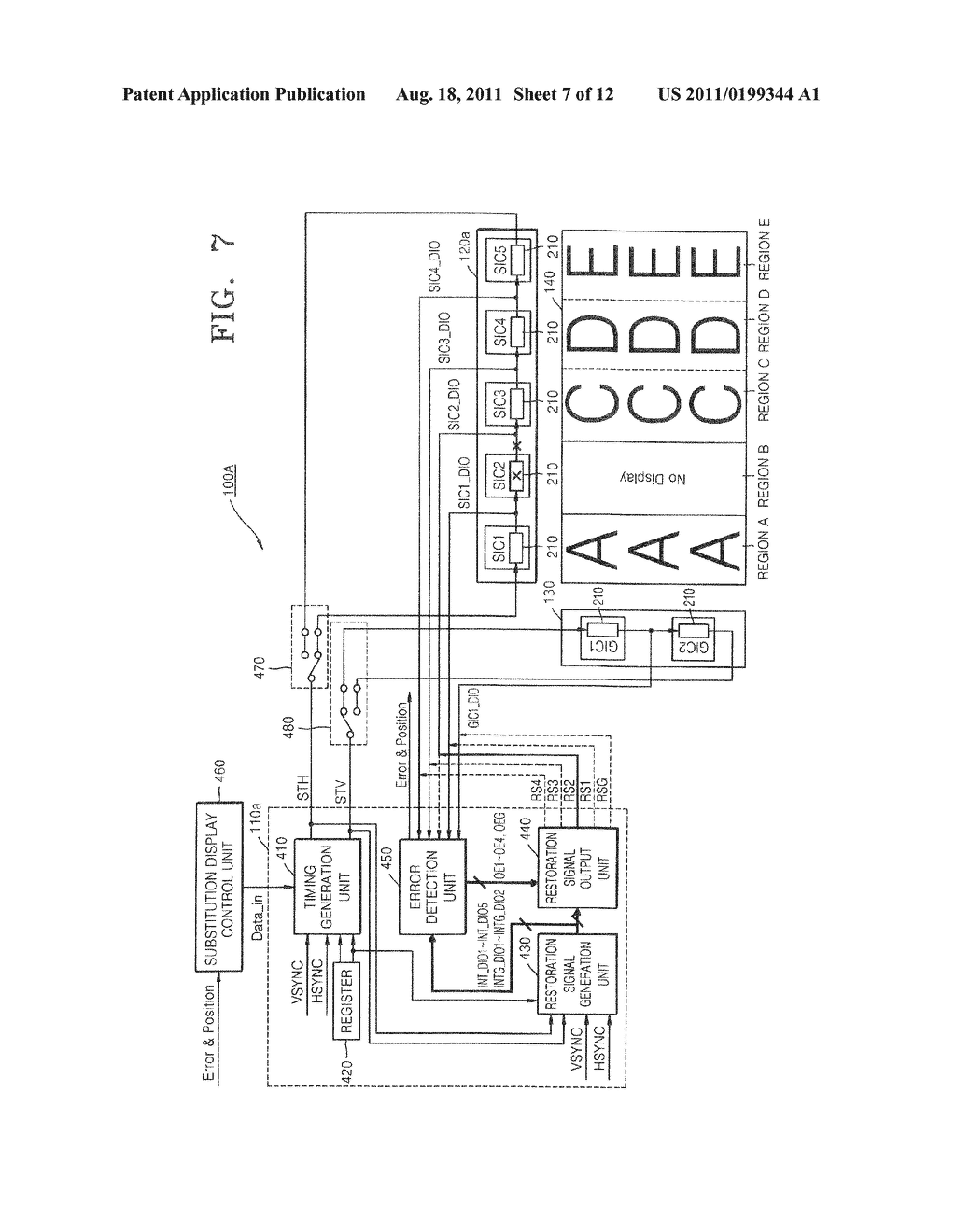 DISPLAY APPARATUS, DISPLAY DRIVING APPARATUS, AND METHOD OF DRIVING THE     DISPLAY APPARATUS - diagram, schematic, and image 08