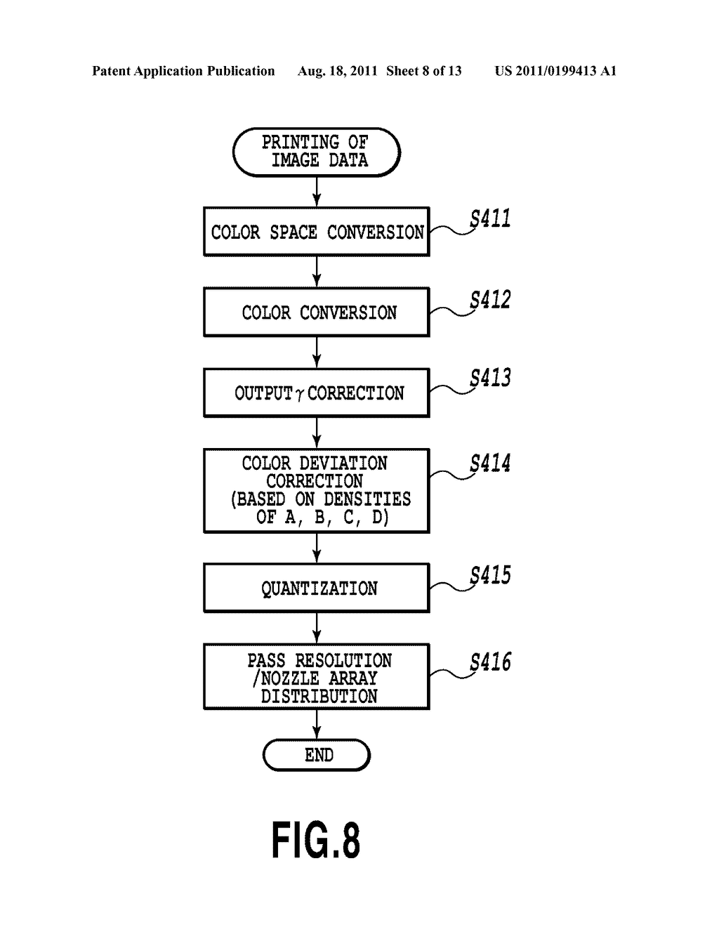 PRINTING APPARATUS AND CALIBRATION METHOD - diagram, schematic, and image 09